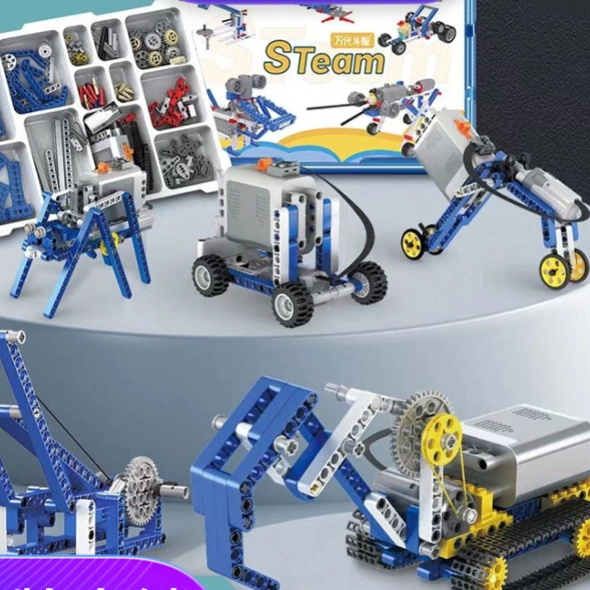 Kit STEM de Construcción y Robótica