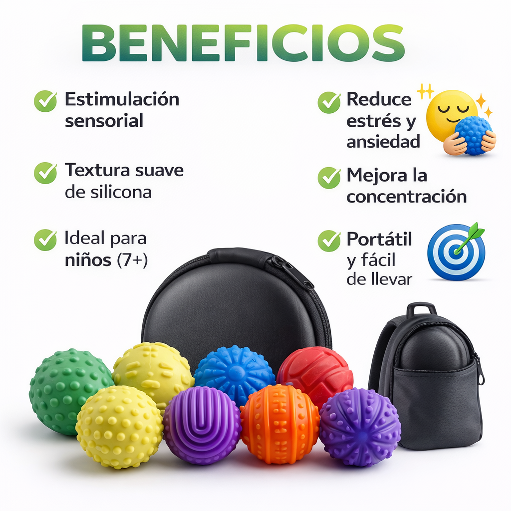 Pelotas Magnéticas Sensoriales
